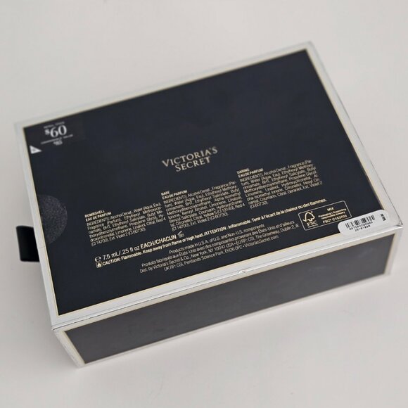 Victoria’s Secret Travel Fragrance Spray Gift Set ~Bombshell, Bare, Daring NIB - Picture 4 of 5